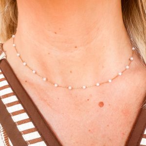 Linny Co. Dabney Pearl Necklace